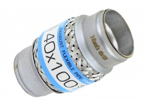 Гофра глушителя 40x100 (3-х слойная) EuroEx