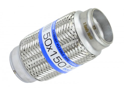 Гофра глушителя 50x150 (3-х слойная) Nexia, 21214 инжектор, EuroEx