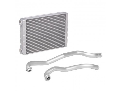 Радиатор отопителя Nissan Juke (F15) (10-) 202*162*26 (Трубки+хомуты, 2шт.) (LRh 14KA) Luzar