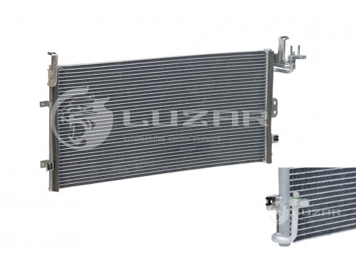 Радиатор кондиционера Magentis 2.0/2.5 (00-) АКПП/МКПП (LRAC 08383) Luzar