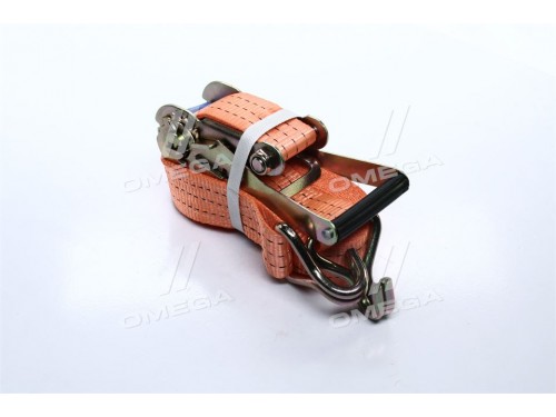 Стяжка груза, 3t. 50mm.x6m.(0.5+5.5) пластик. ручка <ДК>
