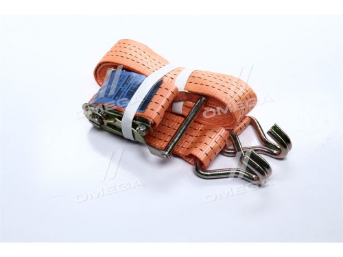 Стяжка груза, 2t. 50mm.x6m.(0.5+5.5) металл. ручка <ДК>
