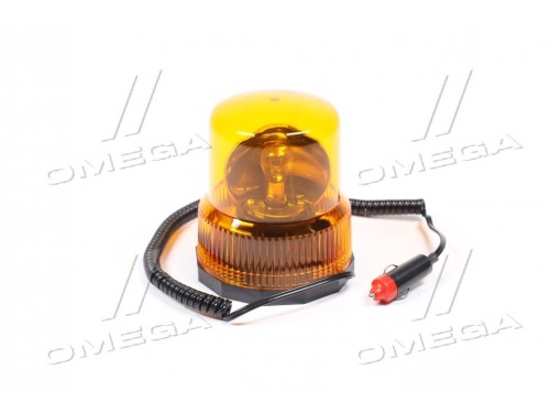 Проблесковый маяк оранжевый, 12V <ДК>