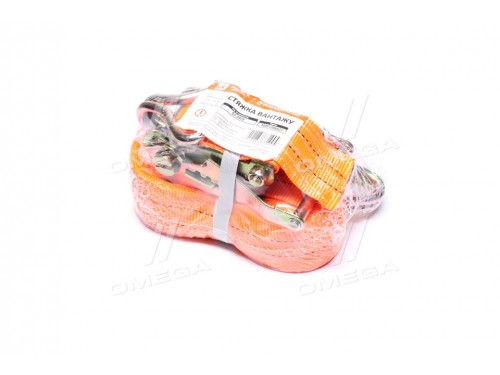 Стяжка груза, 2t. 50mm.x12m. (0.5+11.5) металл. ручка <STANDARD DK>